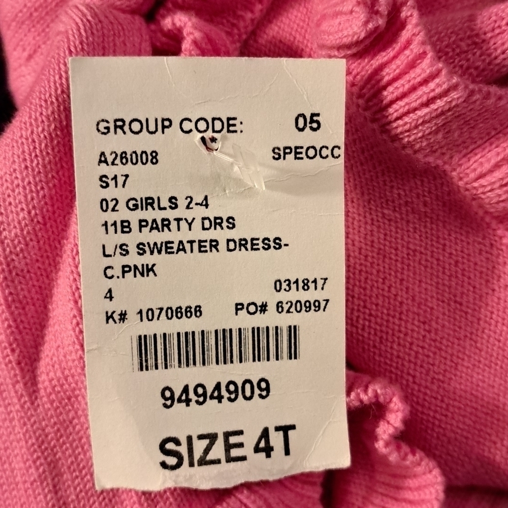 American Princess size 4T sweater embroidered bouquet New - Picture 5 of 5